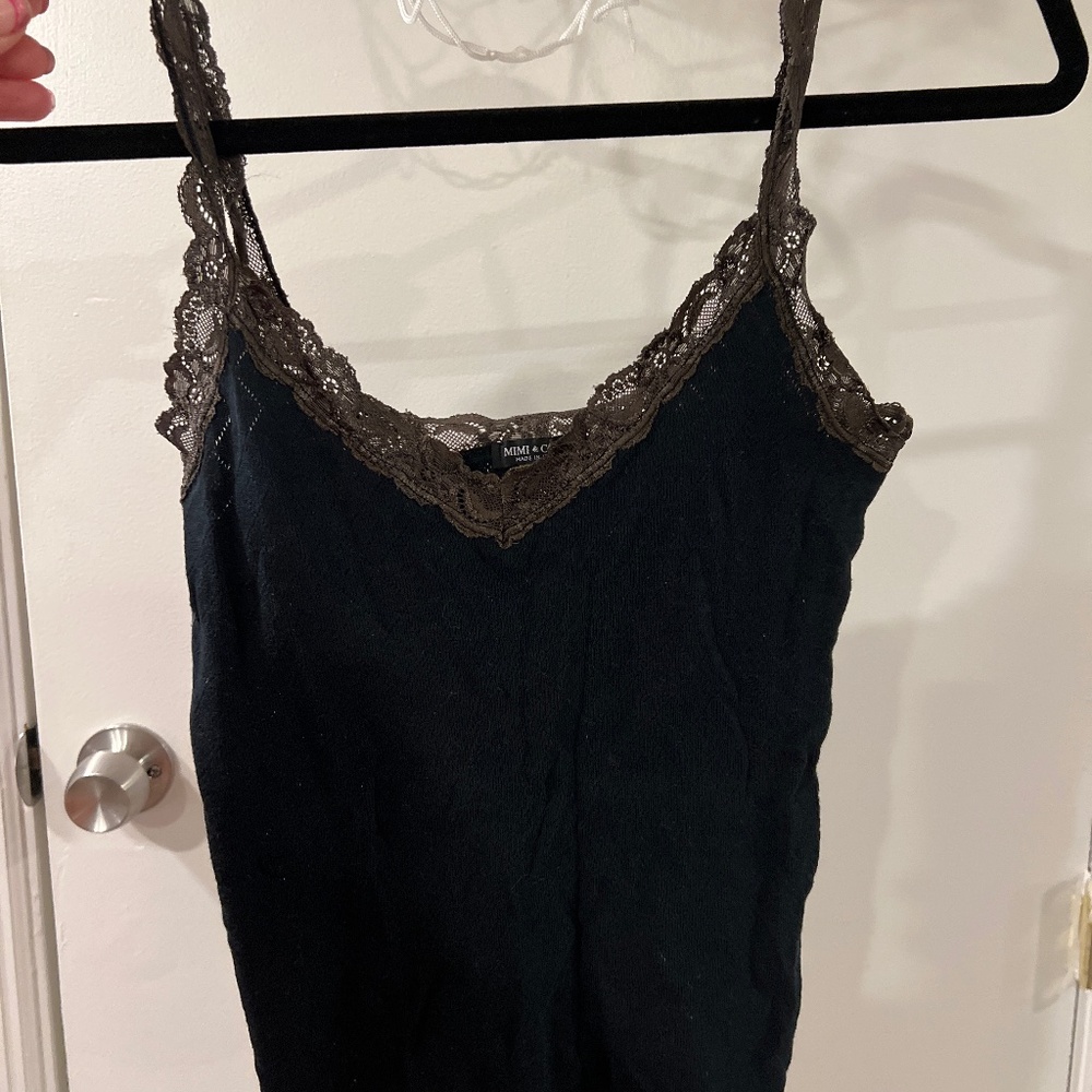 Mimi and coco vneck tank